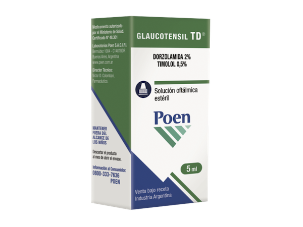 GLAUCOTENSIL® TD Solución oftálmica estéril